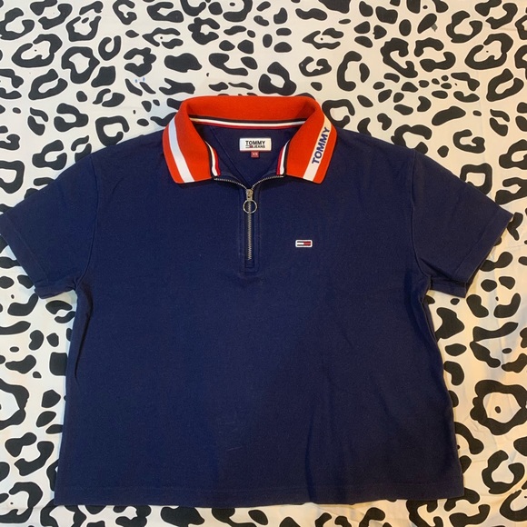 Tommy Hilfiger Logo Polo T-shirt - Picture 2 of 5